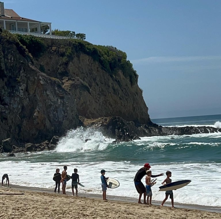 skimboarding lessons orange county