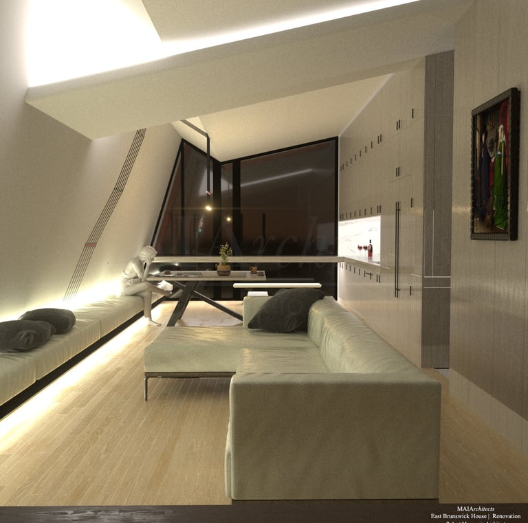 MAIArchitects East Brunswick Sustainable House Interior 02 Robert Marcuccio Architect