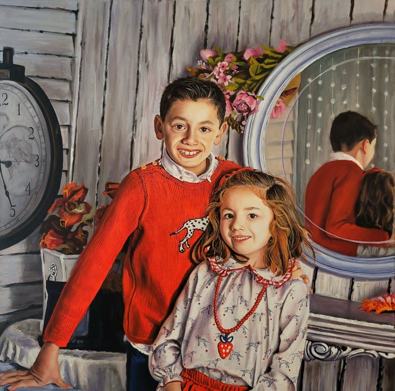 Álvaro Fernández Sáez Alonso & Daniela Portrait