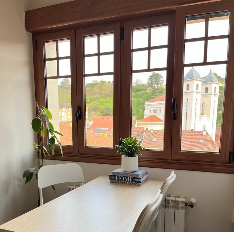 The apartment has high speed internet for working when needed. And while enjoying this view.