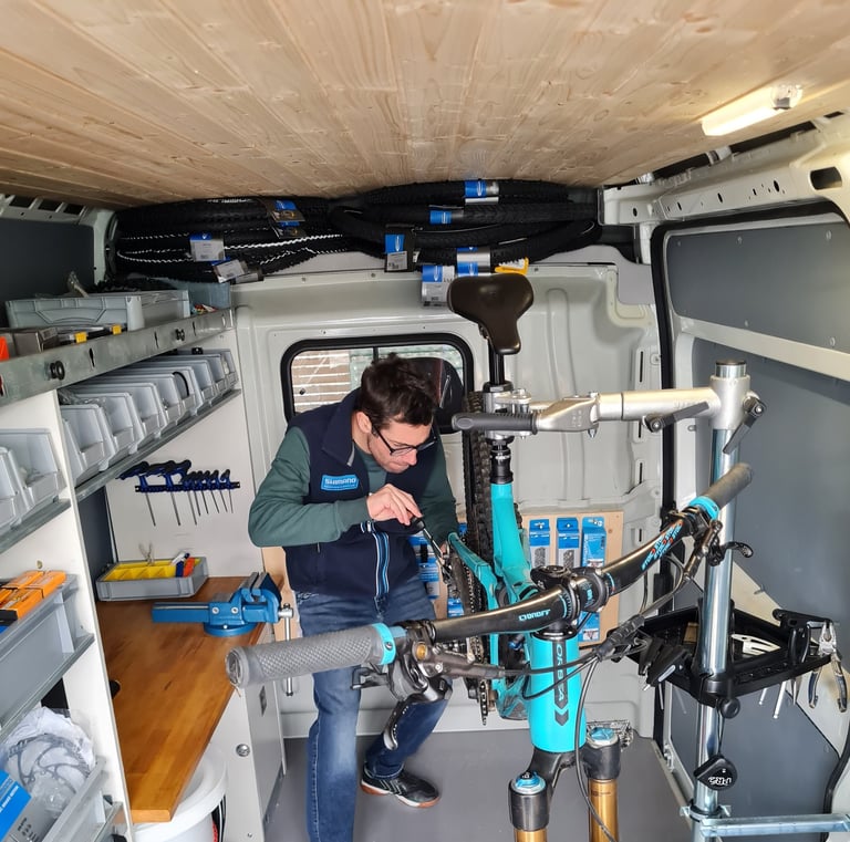 dr nussschrauber mobile fahrrad werkstatt