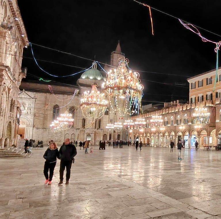 ✨ Piazza del Popolo ad di Ascoli Piceno by Indieblondie® from Le Marche in Italy™