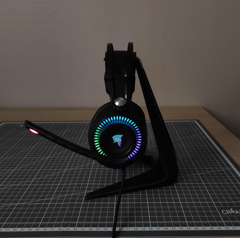 Support de casque réalisé en impression 3D
