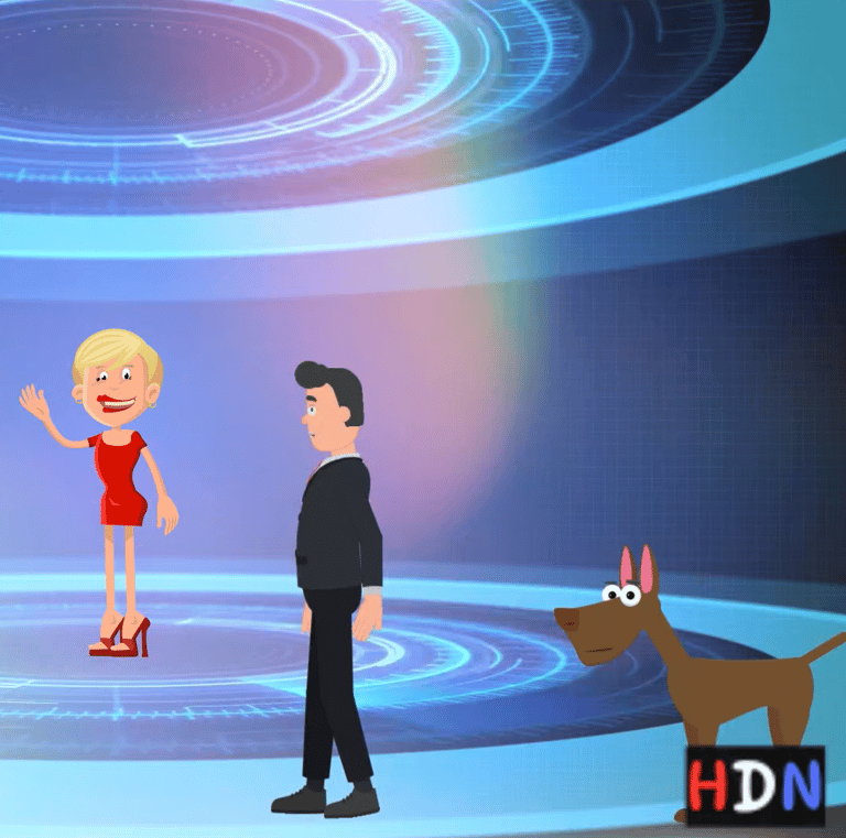 Hound Dog News for Kids S1 E3 Alex, Amber and Ruff discover the secret Teleport Machine