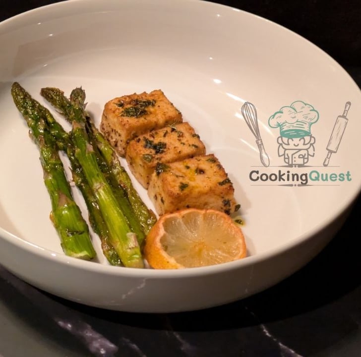 Grilled Asparagus and Tofu