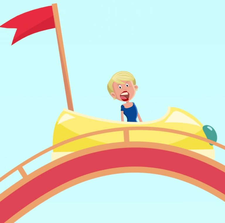 Hound Dog News for Kids S1 E3 Alex surprises Amber to a teleport roller coaster ride