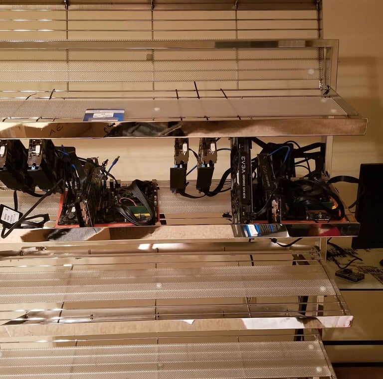 The compute cluster at home.