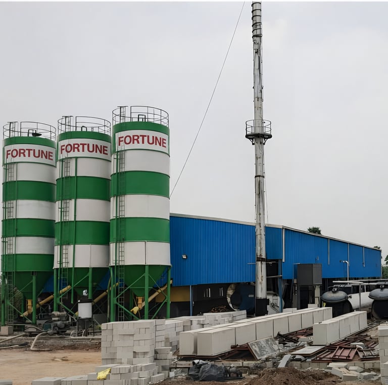 AAC Block Making Machine Manufacturer in India – Fortune Engineering Works
