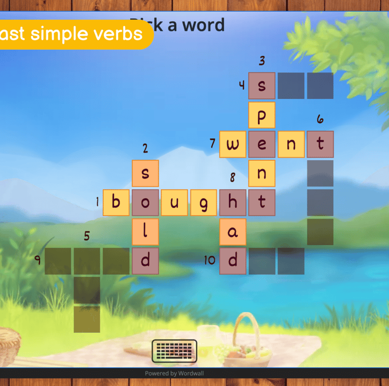 a picture of a picture of a word game