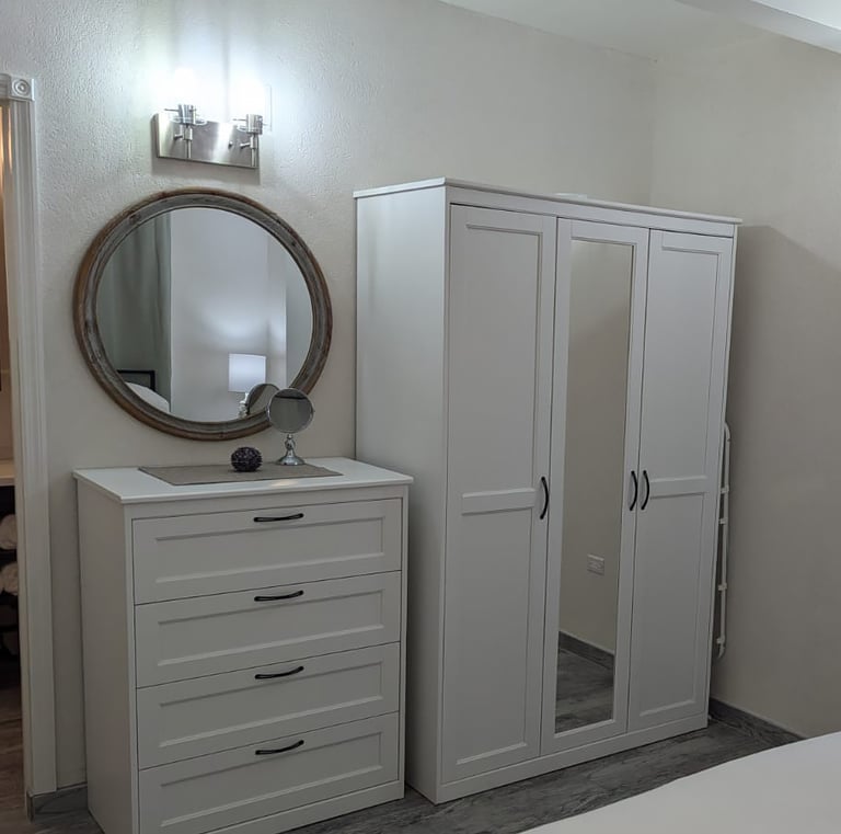 bedroom wardrobe and drawers