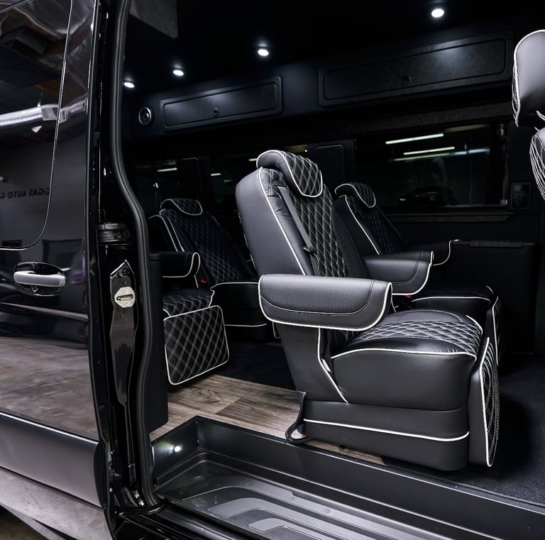 Luxury sprinter van