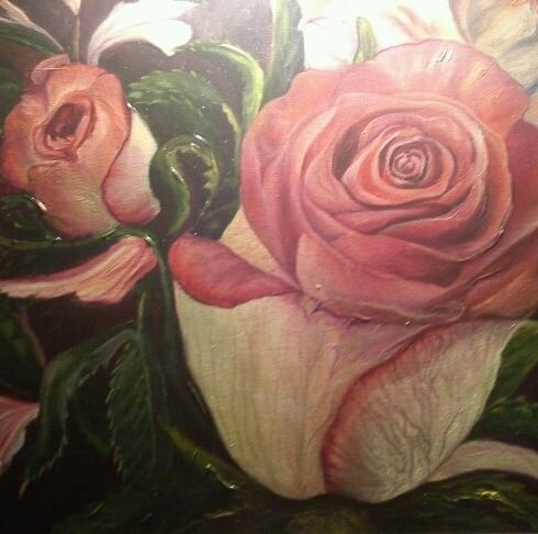 flowers-roses-floralart-oil-painting-Studio-Ananta-spiritual-libre-essence-anuragk-gupta