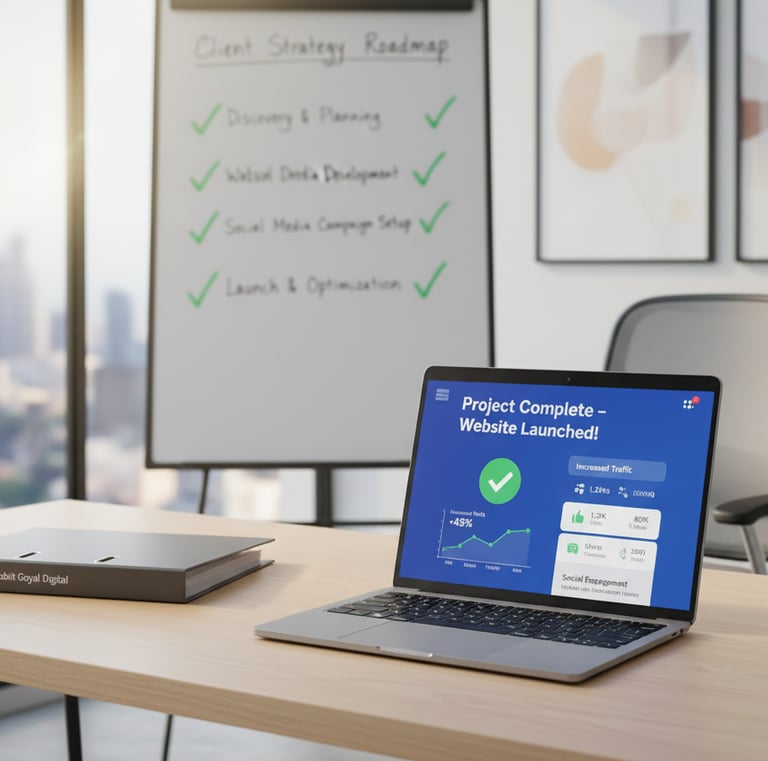 a laptop computer sitting on a desk with a laptop and a laptop form shobhit goyal