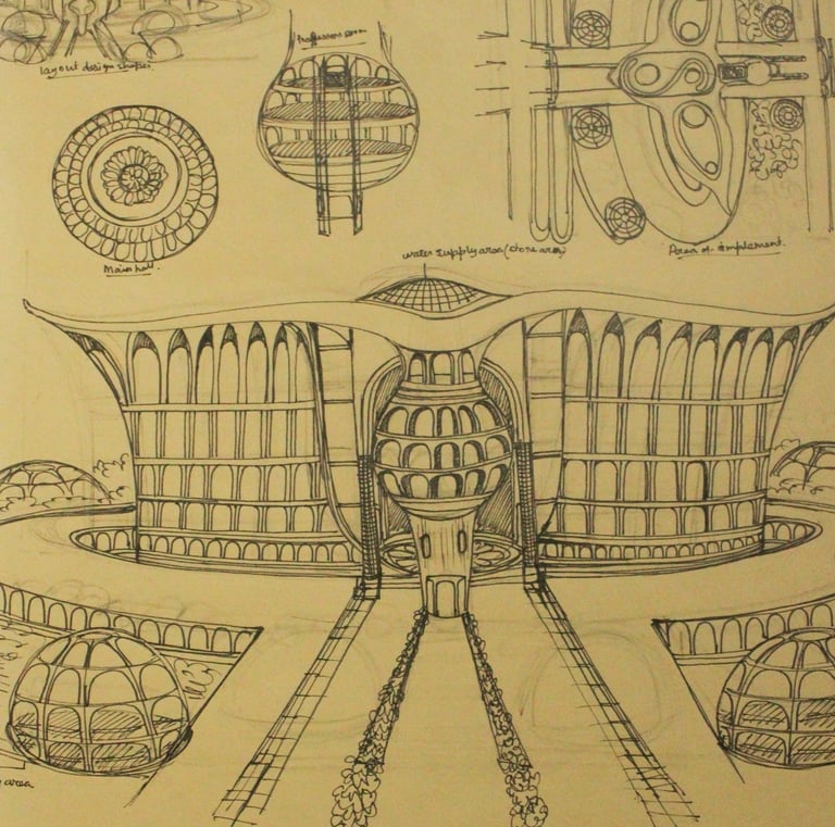 a drawing of a drawing of a plane
