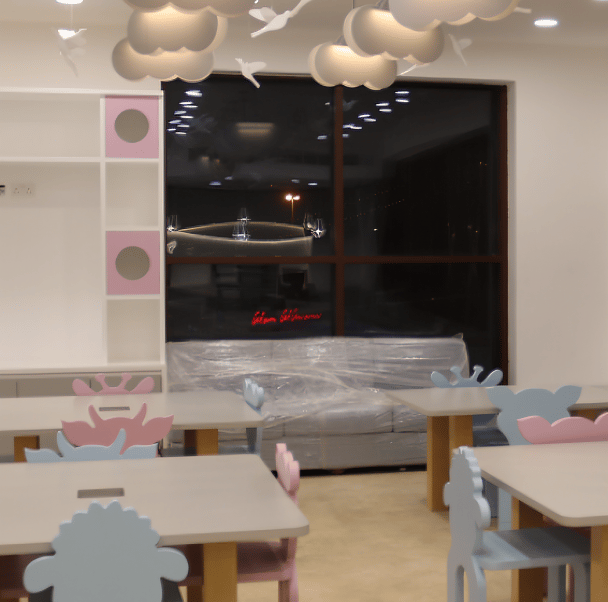 children's cafe interior