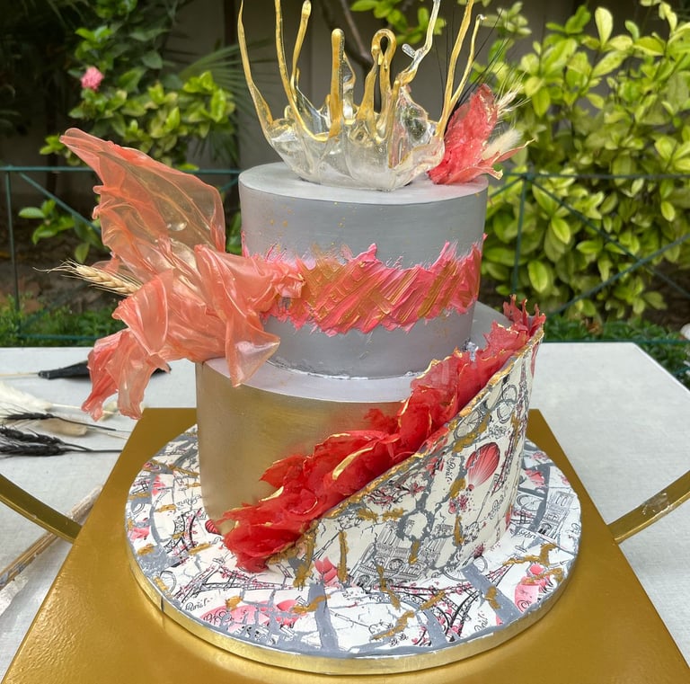 baking workshop participants with Geetika at Aliza Cook Studio Barnala