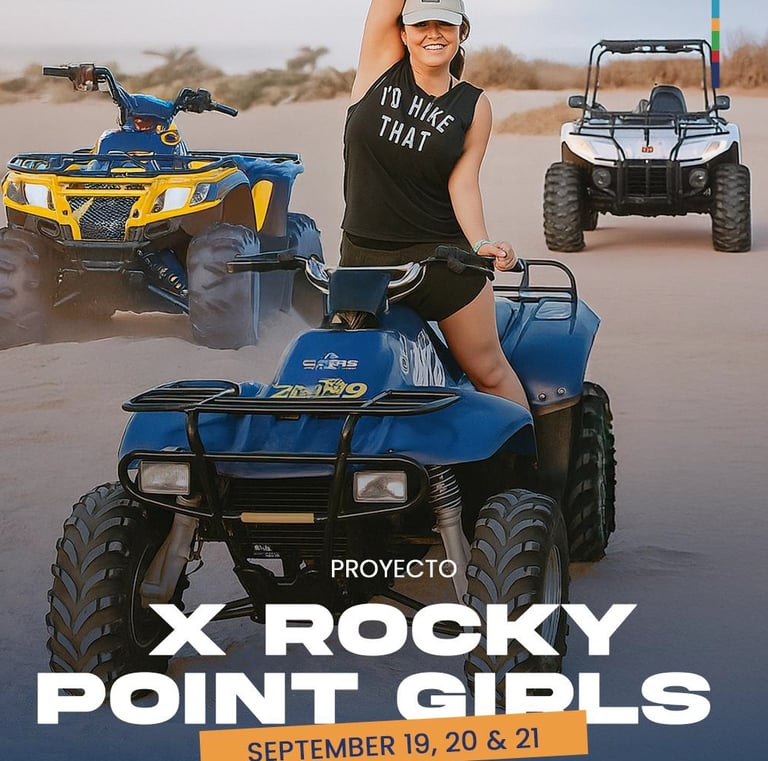 A wild ATV ride at Rocky Point.