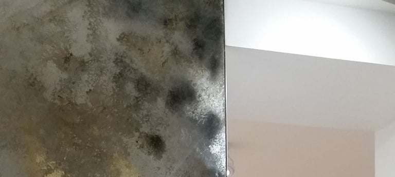 Lustra postarzane w kuchni