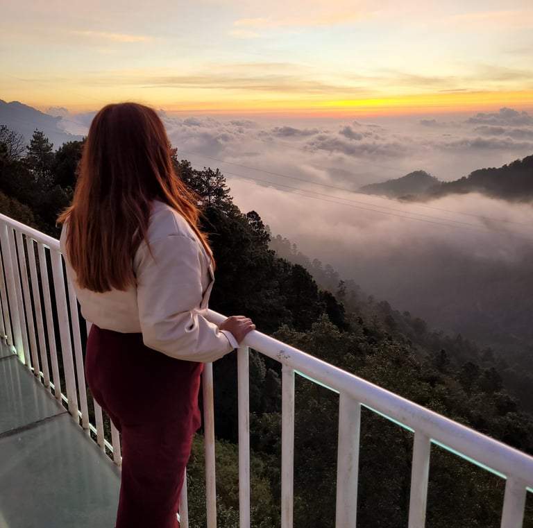 atardecer en san josé del pacífico