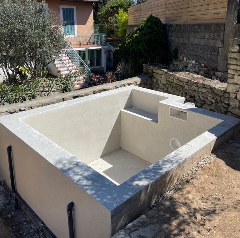 Création piscine sur Gallargue-le-Montueux