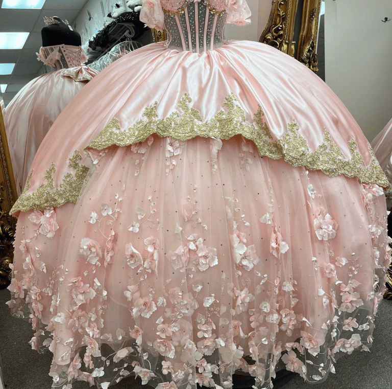 Quinceanera Dress Made Exclusive for Alamo Bridal In San Antonio TX. Quince Dream Dress