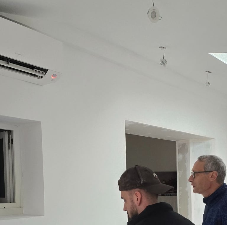 Premier démarrage d'un mural Daikin Perfera 2025