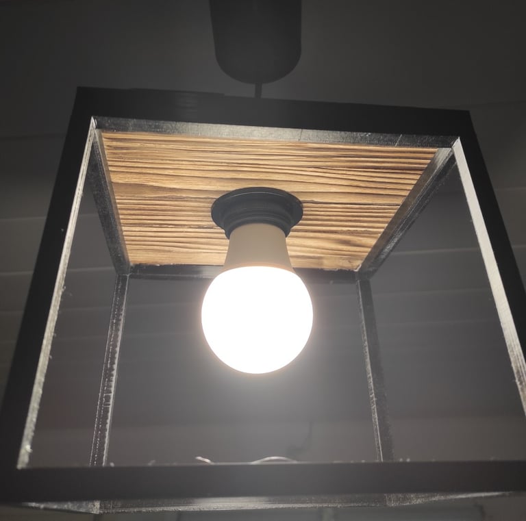 Lustre une fois en place