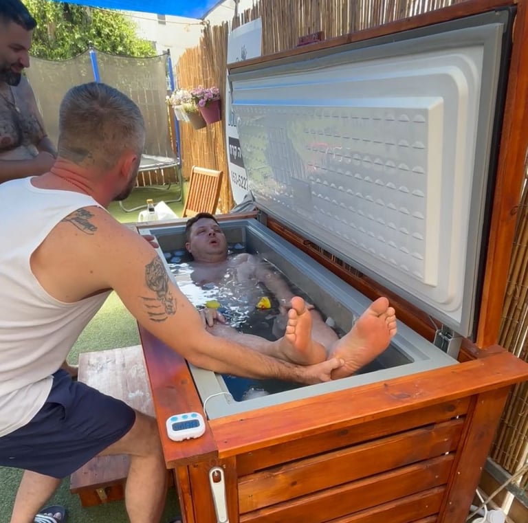 אמבטיית קרח 14