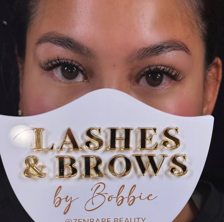 Redondo Beach brows and lashes by Bobbie