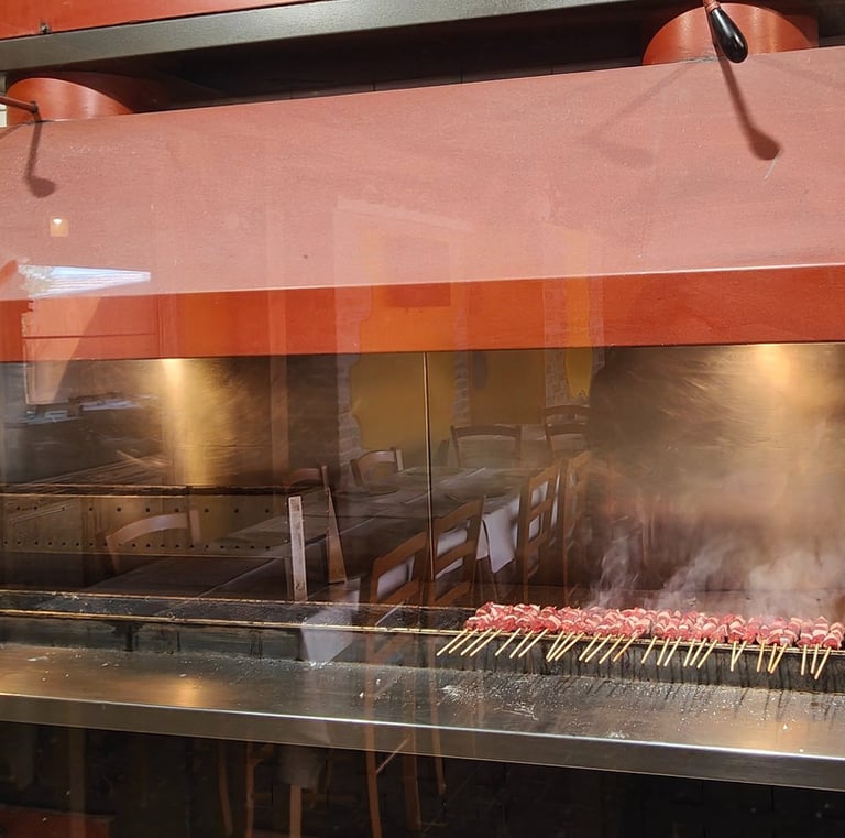 🍖 Arrosticini al griglia di la cantina del 1967 pecore e dIntorni by Indieblondie® from Le Marche in