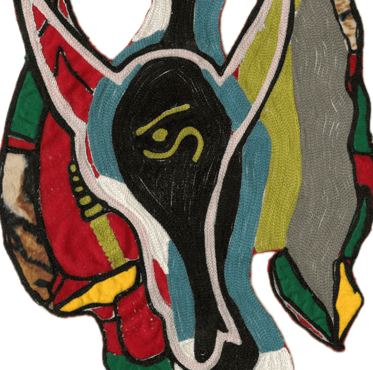 francis picabia embroidery broderie multicolor