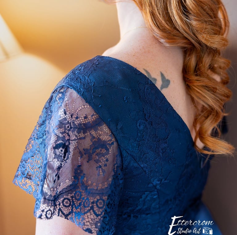 Robe de soirée Blue Moon