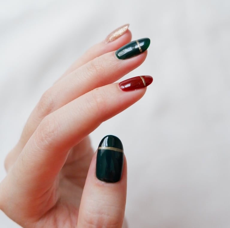 student result/hasil praktek murid kursus nail gel Bali