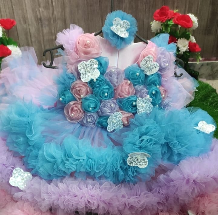 baby girl frock, small baby girl frock