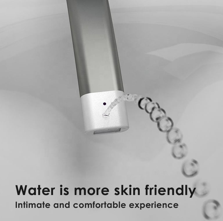 Smooth Nozzle and Self Cleaning Smart Toilet