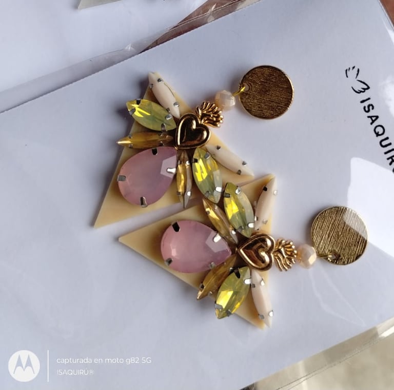 Aros Milagritos Rosa