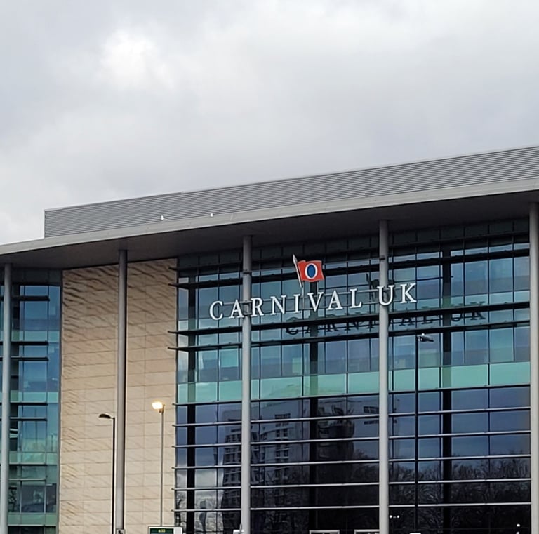 West Quay headquarters of Carnival Uk.