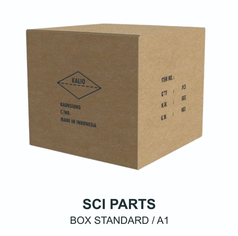 box SPAREPART produk kardus semarang