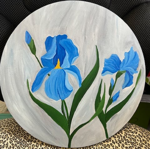 Blue Orchids
