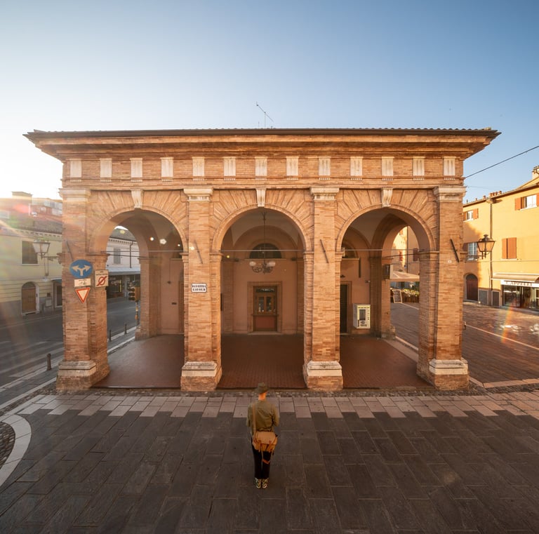 noflydrone, Cesena, luca giuliani, barriera