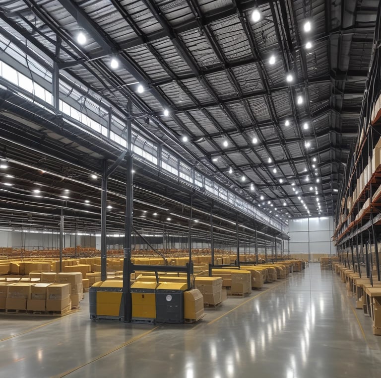 Close-up of energy-efficient LED bulbs showcasing their design.