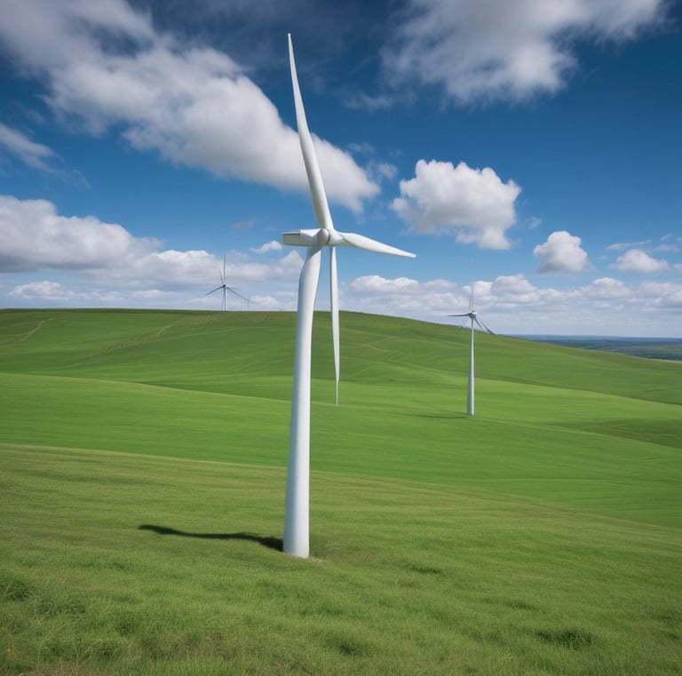 A rooftop solar panel installation on a modern industrial building under clear blue sky