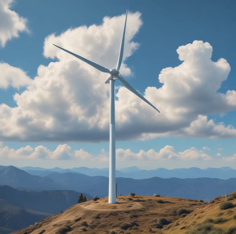 Aerial view of a large solar farm with rows of panels stretching across the landscape