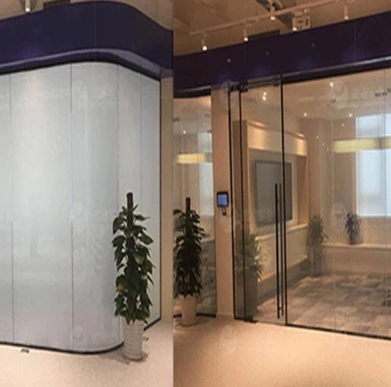 vitrage inteligent vitrosmart pdlc vitrage opacifiant ecran led maroc