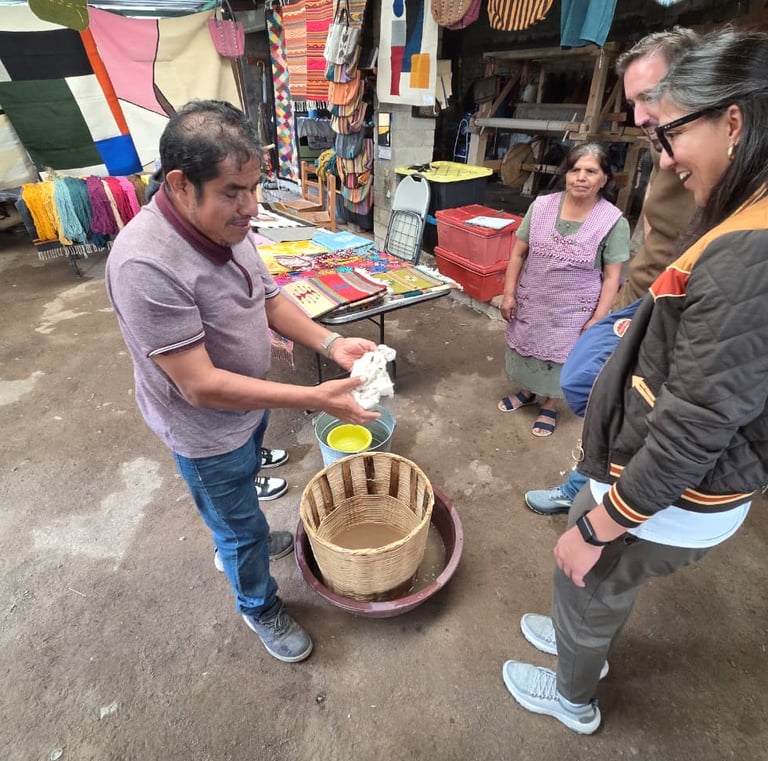 Textiles de Teotitlán del valle