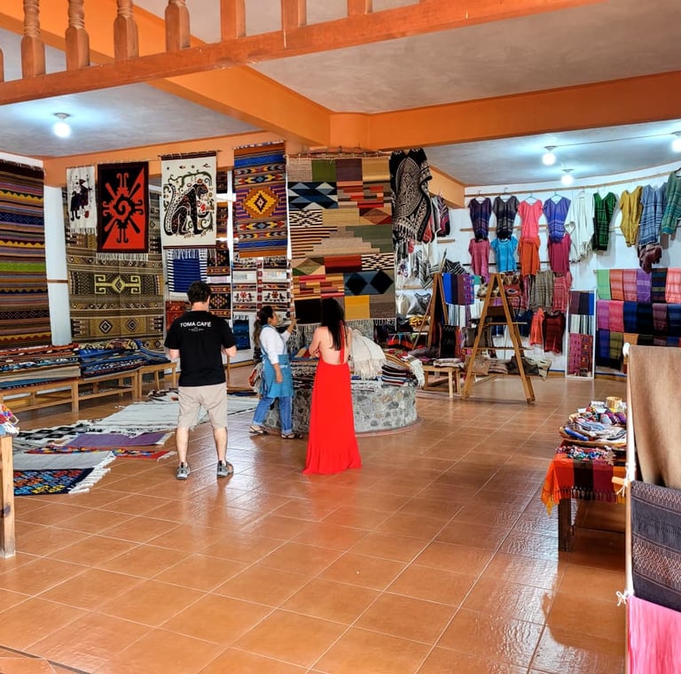 Taller textil de Teotitlán del valle