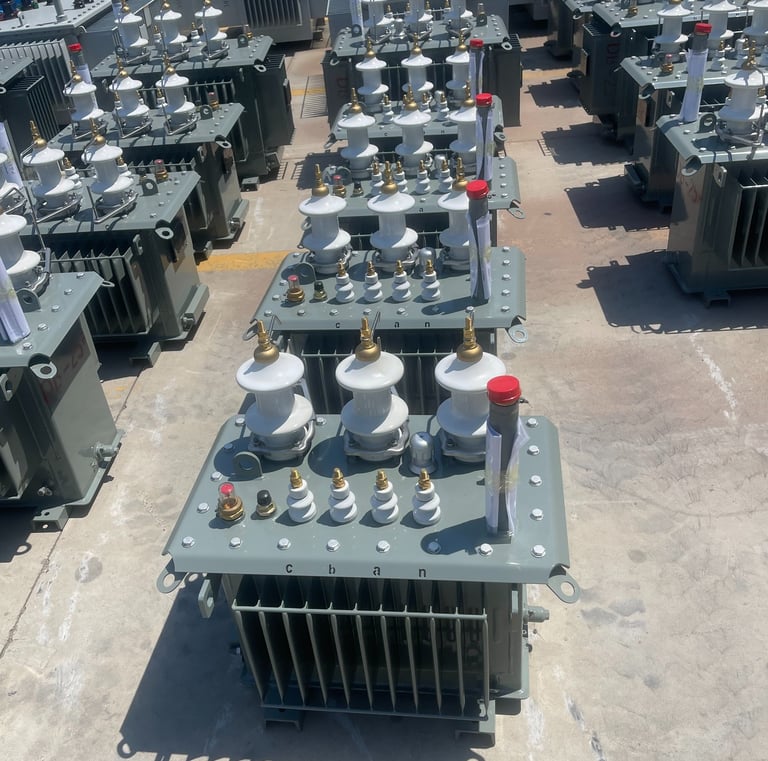Vortixum power transformer at factory