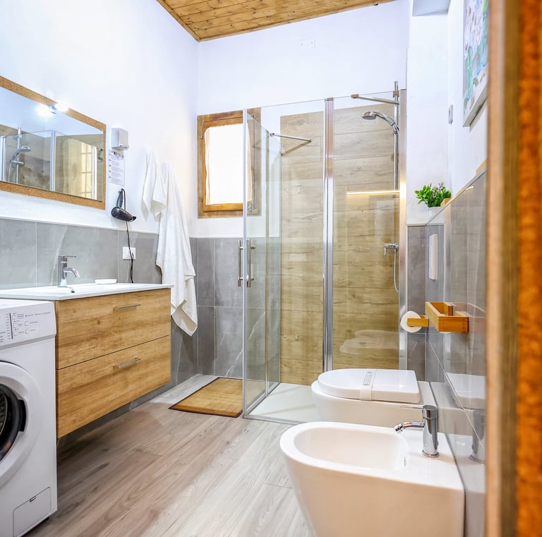 bagno la casa di sughero