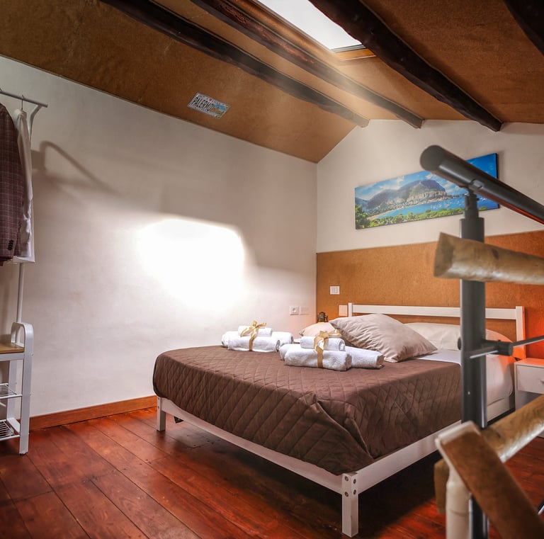 camera da letto la casa di sughero