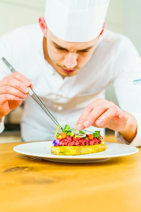 Lo chef del Ristorante Bottega Moderna Bistrot